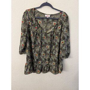 Liberty of London multicolored blouse women size XL